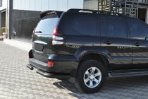 Toyota Land Cruiser Prado 120 2002-2009 Hintere Eckschutzrohre AK003 Schwarz (2 Stk., Edelstahl) Foto 6