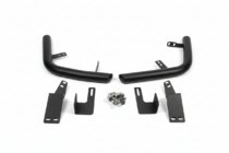 Toyota Land Cruiser Prado 120 2002-2009 Hintere Eckschutzrohre AK003 Schwarz (2 Stk., Edelstahl) Foto 9