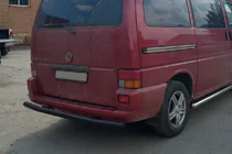 Volkswagen T4 Caravelle/Multivan 1990–2003 Heckbügel AK002 Schwarz (Edelstahl) Foto 1