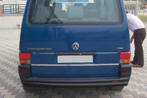 Volkswagen T4 Caravelle/Multivan 1990–2003 Heckbügel AK002 Schwarz (Edelstahl) Foto 5