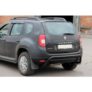 Hinterer Überrollbügel Black (Edelstahl) Renault Duster 2008–2017 Foto 1