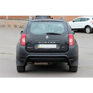 Hinterer Überrollbügel Black (Edelstahl) Renault Duster 2008–2017 Foto 2
