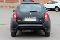 Dacia Duster 2008-2018 Hinterer Überrollbügel Black (Edelstahl) Foto 2