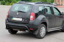 Dacia Duster 2008-2018 Hinterer Überrollbügel Black (Edelstahl) Foto 3