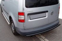 Volkswagen Caddy 2010-2015 Hinterer Überrollbügel Black (2 Stk, Edelstahl) Foto 2
