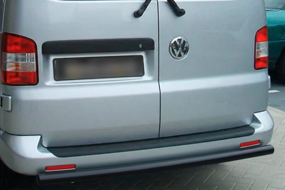 Volkswagen Caddy 2010-2015 Hinterer Überrollbügel Black (2 Stk, Edelstahl) Image