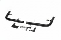 Fiat Scudo 2007-2015 Hintere Eckschutzrohre AK003 Schwarz (2 Stk., Edelstahl) Foto 2