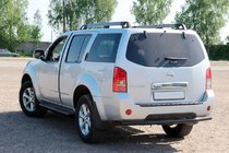 Nissan Pathfinder R51 2005-2014 Heckbügel AK002 Schwarz (Edelstahl) Foto 3