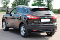 Nissan Qashqai 2014-2021 Heckbügel AK002 Schwarz (Edelstahl) Foto 3