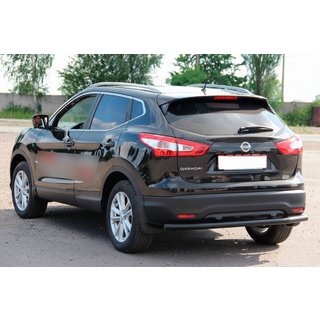 Heckbügel AK002 Schwarz (Edelstahl) Nissan Qashqai 2014-2021 Foto 3