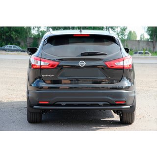 Heckbügel AK002 Schwarz (Edelstahl) Nissan Qashqai 2014-2021 Foto 2