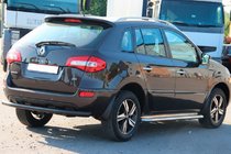 Renault Koleos 2008-2016 Heckbügel AK002 Schwarz (Edelstahl) Foto 2