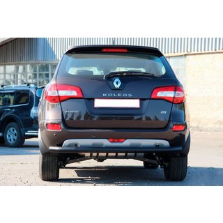 Heckbügel AK002 Schwarz (Edelstahl) Renault Koleos 2008-2016 Foto 3