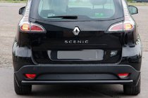 Renault Scenic/Grand 2009-2016 Heckbügel AK002 Schwarz (Edelstahl) Foto 1