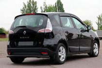 Renault Scenic/Grand 2009-2016 Heckbügel AK002 Schwarz (Edelstahl) Foto 2