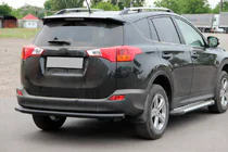 Toyota Rav 4 2013-2018 Heckbügel AK002 Schwarz (Edelstahl) Foto 1