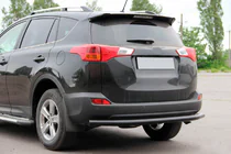 Toyota Rav 4 2013-2018 Heckbügel AK002 Schwarz (Edelstahl) Foto 4