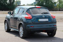 Nissan Juke 2010-2019 Heckbügel AK002 Schwarz (Edelstahl) Foto 4