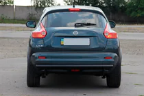 Nissan Juke 2010-2019 Heckbügel AK002 Schwarz (Edelstahl) Foto 5