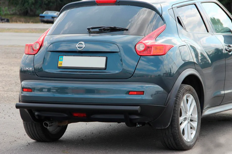 Nissan Juke 2010-2019 Heckbügel AK002 Schwarz (Edelstahl) Image
