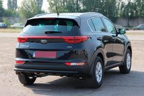 Kia Sportage 2015-2021 Heckschutz AK002 Schwarz (Edelstahl) Foto 3