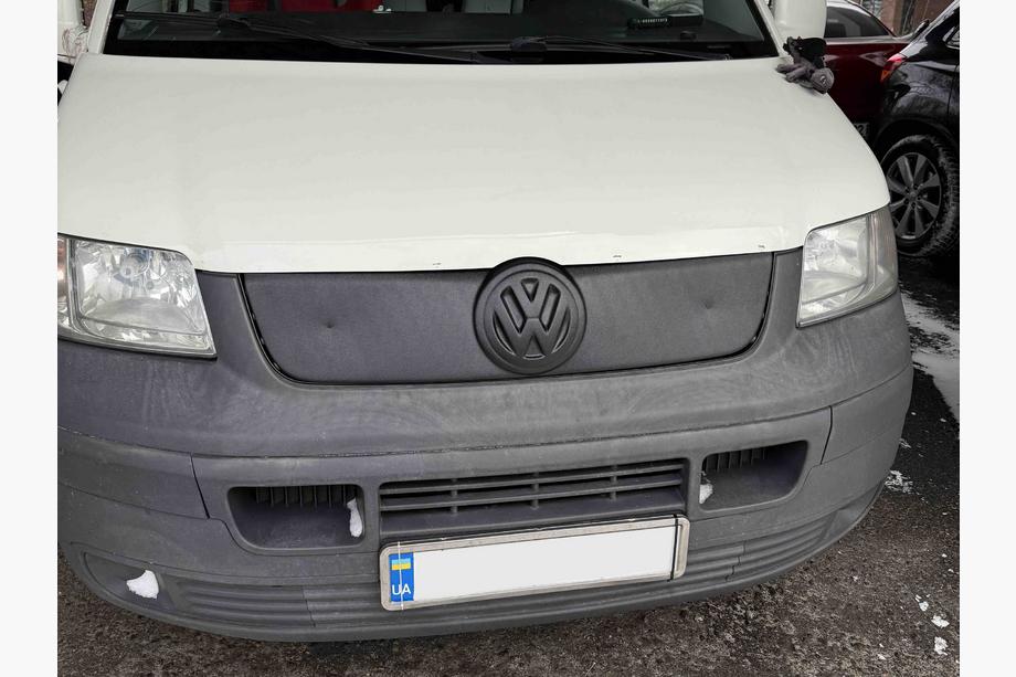 Volkswagen T5 Transporter 2003-2010 Winterabdeckung für Kühlergrill glänzend Image