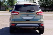 Ford Kuga/Escape 2013-2019 Heckbügel AK002 Schwarz (Edelstahl) Foto 1