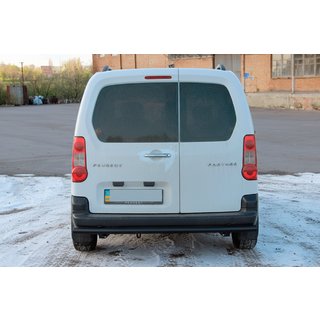 Heckschutz Black (Edelstahl) 60 mm Citroen Berlingo 2008-2018 Foto 2