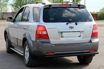 Kia Sorento I BL 2002-2009 Heckbügel AK002 Schwarz (Edelstahl) Foto 3