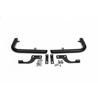 Hintere Eckschutzrohre AK003 Schwarz (2 Stk., Edelstahl) Mittlerer und langer Radstand Mercedes Vito W639 2004-2014 Foto 4