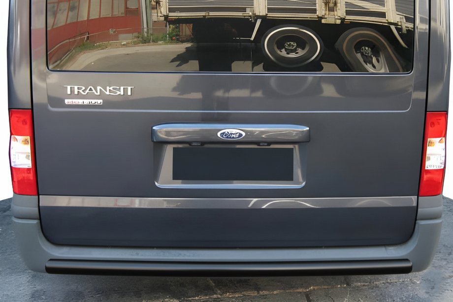 Ford Transit 2000–2014 Heckschutz AK002 Schwarz (Edelstahl) Image