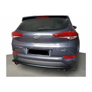 Heckbügel AK002 Schwarz (Edelstahl) Hyundai Tucson TL 2016-2021