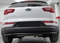 Kia Sportage 2010-2015 Heckbügel AK002 Schwarz (Edelstahl) Foto 1