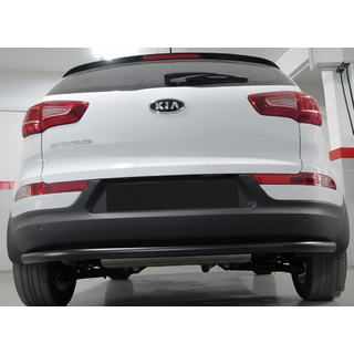 Heckbügel AK002 Schwarz (Edelstahl) Kia Sportage 2010-2015