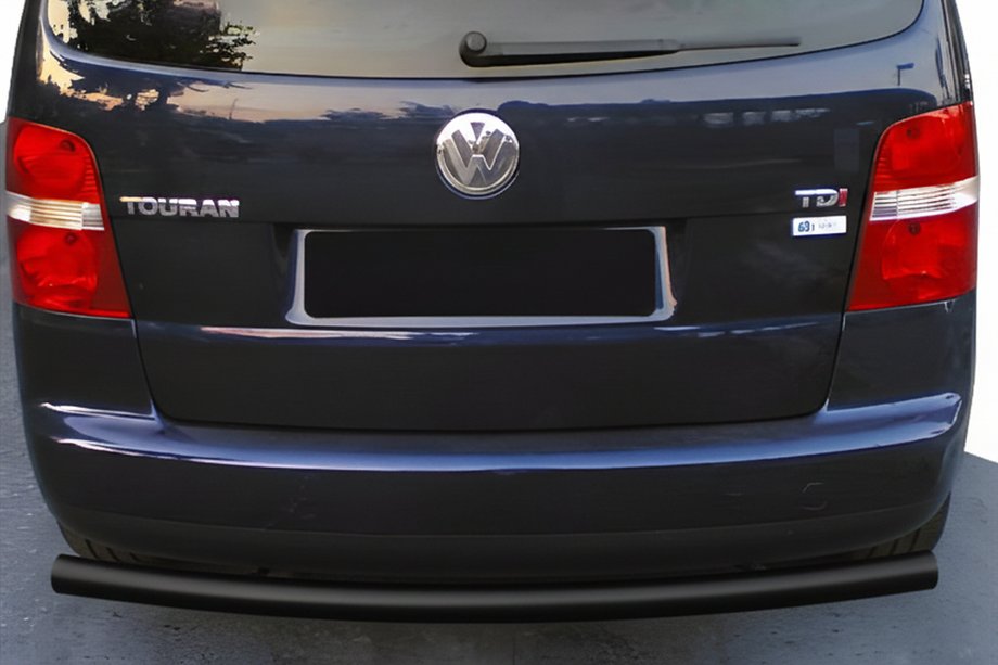 Volkswagen Touran 2003-2010 Heckschutz AK002 Schwarz (1 Stk, Edelstahl) Image
