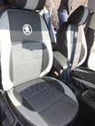 Skoda Octavia II A5 2006-2010 Autositzbezüge (Kunstleder↗Stoff, Premium) Foto 15