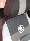 Skoda Octavia II A5 2006-2010 Autositzbezüge (Kunstleder↗Stoff, Premium) Foto 17