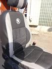 Skoda Octavia II A5 2006-2010 Autositzbezüge (Kunstleder↗Stoff, Premium) Foto 21