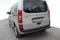 Renault Kangoo 2008–2020 Hinterer Schutz AK002 Schwarz (2 Stk., Edelstahl) Foto 1