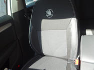 Skoda Octavia III A7 2013-2019 Autositzbezüge (Kunstleder↗Stoff, Premium) Foto 21
