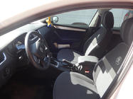 Skoda Octavia III A7 2013-2019 Autositzbezüge (Kunstleder↗Stoff, Premium) Foto 24