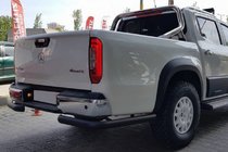 Ford Ranger 2011–2022 Hinterer Schutzbügel AK003 Black (2018-2022, Edelstahl) Foto 1