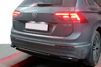 Volkswagen Tiguan 2016-2023 Heckschutz AK001-2 Schwarz (Edelstahl) Foto 1