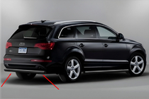Audi Q7 2005-2015 Heckschutz AK002 Schwarz (Edelstahl) Foto 1