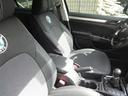Skoda Superb 2001-2009 Autositzbezüge (Kunstleder↗Stoff, Premium) Foto 12