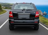Kia Sorento I BL 2002-2009 Hinterer Überrollbügel AK012 Schwarz (Edelstahl) Foto 1