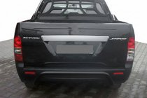 SsangYong Action 2005-2018 Hinterer Überrollbügel AK006 Schwarz (Edelstahl) Foto 1