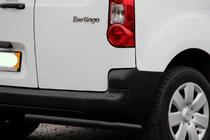 Citroen Berlingo 2008-2018 Hintere Eckschutzrohre AK003 Schwarz (Edelstahl) Foto 2