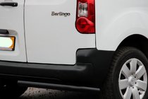 Peugeot Partner Tepee 2008-2018 Hintere Eckschutzrohre AK-003 Schwarz (Edelstahl) Foto 2