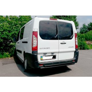 Heckbügel Double Black (Edelstahl) Citroen Jumpy 2007–2017 Foto 1